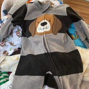 Dog pj onesie